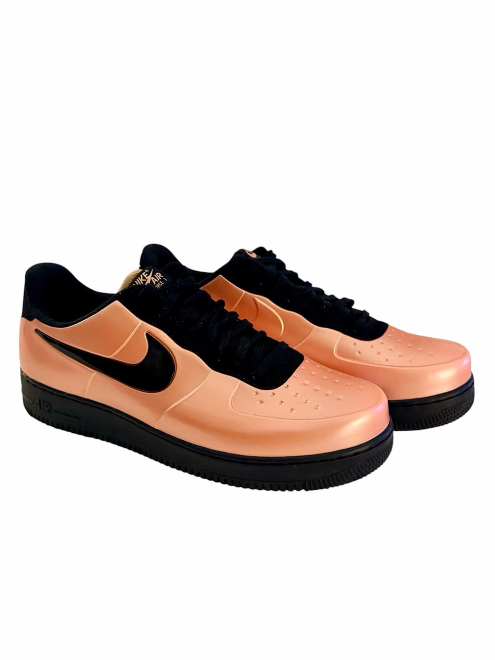 Nike Air Force 1 Foamposite Pro Cup Coral Stardust Size 14 AJ3664-600